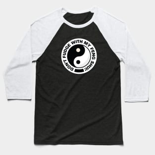 Feng Shui (Yin Yang) Baseball T-Shirt